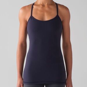 Lululemon Power Y Navy tank